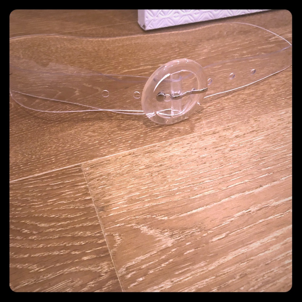 Clear SHEIN Belt